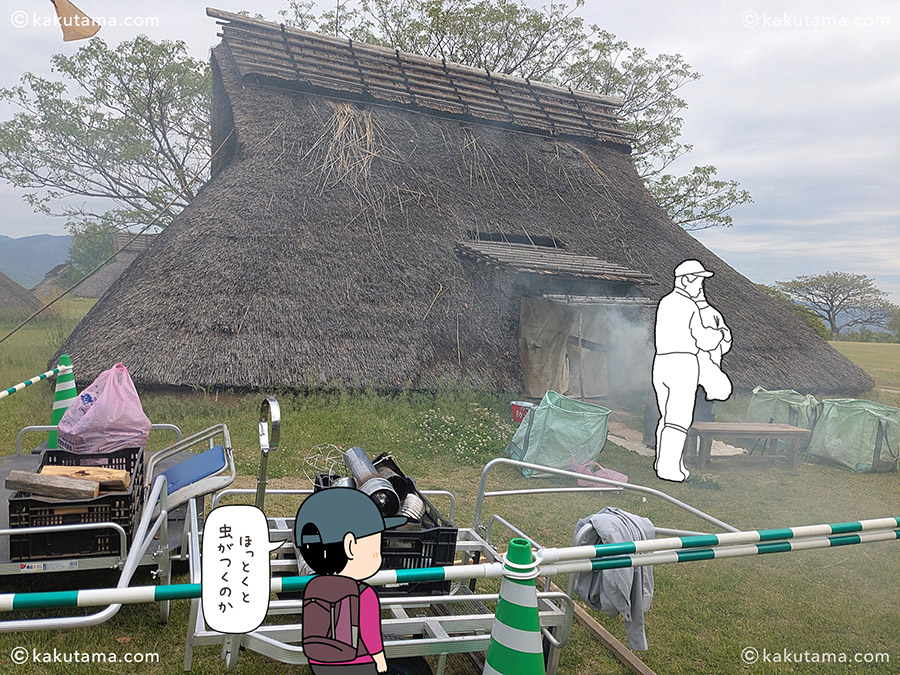 佐賀県の吉野ケ里遺跡を巡る写真