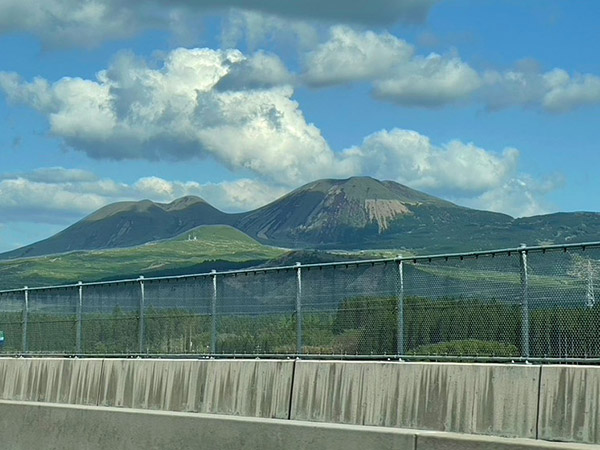 阿蘇の山々の写真